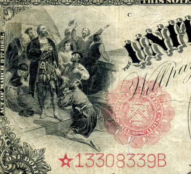 Hgr Saturday 1917 $1 Rare **********Star********** Nice Mid Grade