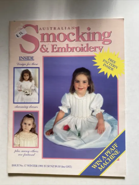 Australian Smocking & Embroidery Issue 17