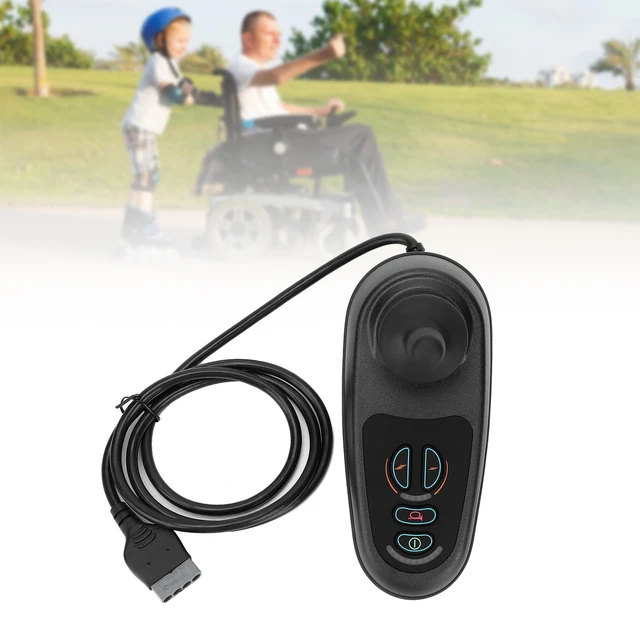 Controlador joystick para silla de ruedas de 4 llaves adecuado para movilidad eléctrica PG VR2 D50677.