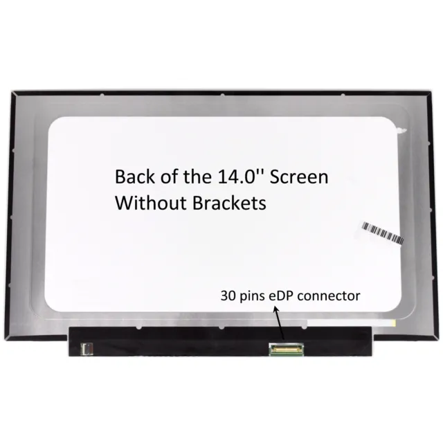 Ersatz für HP 8RQ91EA Laptop LED Bildschirm 14,0" FHD IPS LCD Display matt UK 4