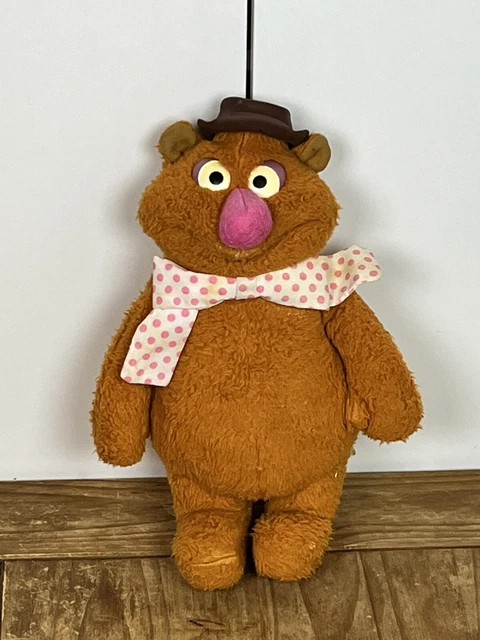 Vintage Fozzie Bear 1976 851 Jim Henson Muppets Fisher Price Plush Medium