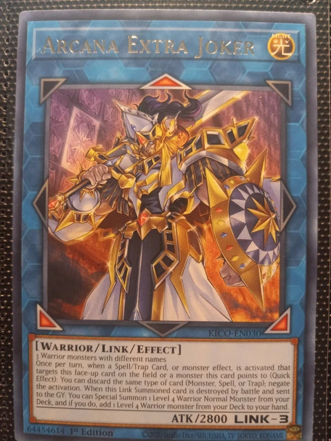 Arcana Extra Joker - 1st edition - KICO-EN030  - M/NM - Yu-Gi-Oh TCG