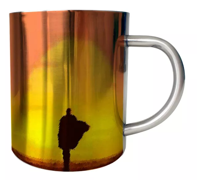 Mug Inox chrome Metal Hokuto No Ken - Kenshiro Sun