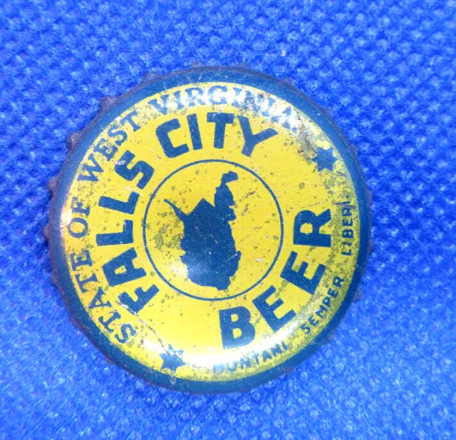 Vintage Falls City Beer Bottle Cap West Virginia