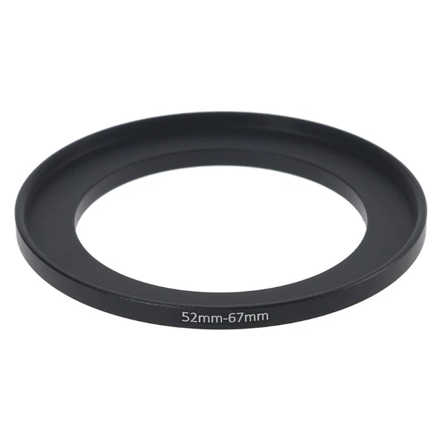 Adattatore obiettivo filtro step up metallo 52 mm-67 mm 52-67 mm 52-67 mm passo