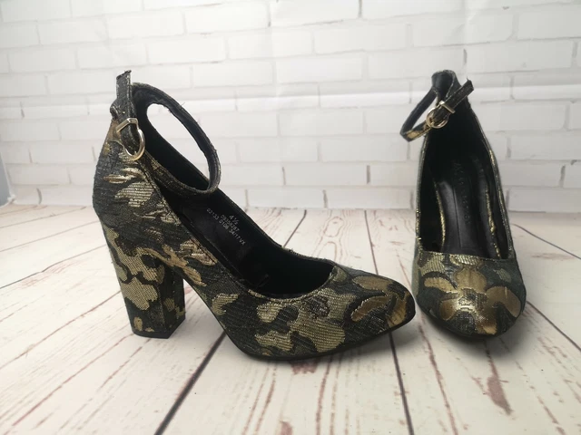 M&s on sale gold shoes