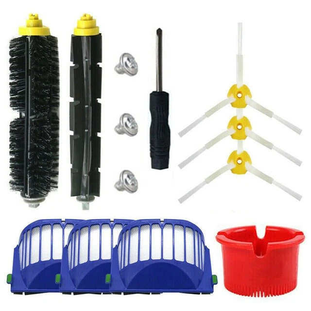 Filter Replacement For iRobot Roomba 600 Serie 670 660 650 630 620 Brush Kits