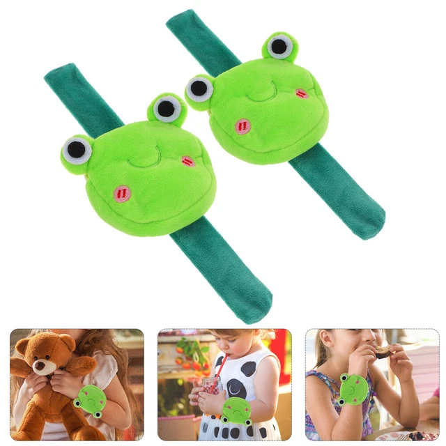 2 Pcs Pop Ring Wallet Kids Party Favors Bracelets for Kids Wristband Cute Child