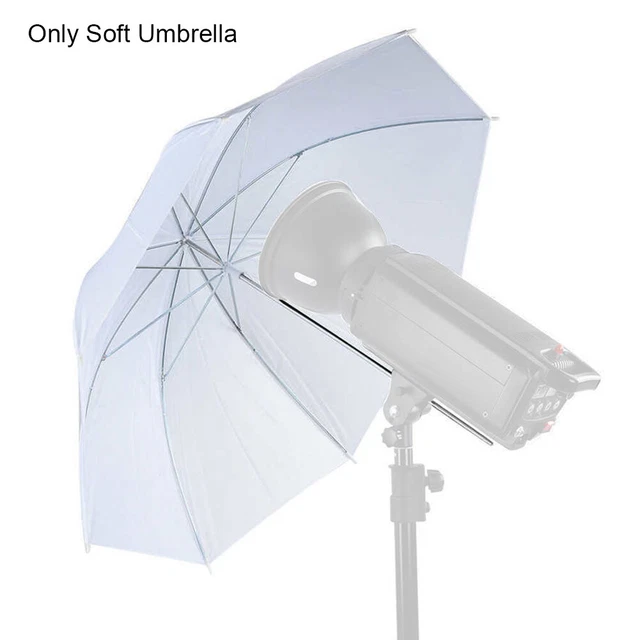 Lighting Flash Photo Studio For Photography Soft Umbrella Foldable Reduce Shadow
