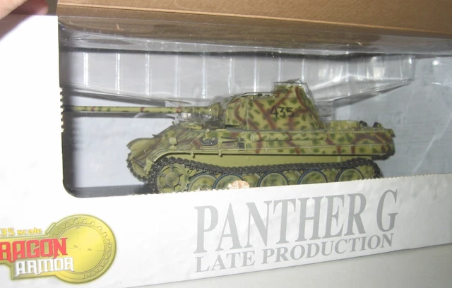 Miniature Char Panther G Dragon Armor 60010 - PzRgt 35 - Échelle 1:72