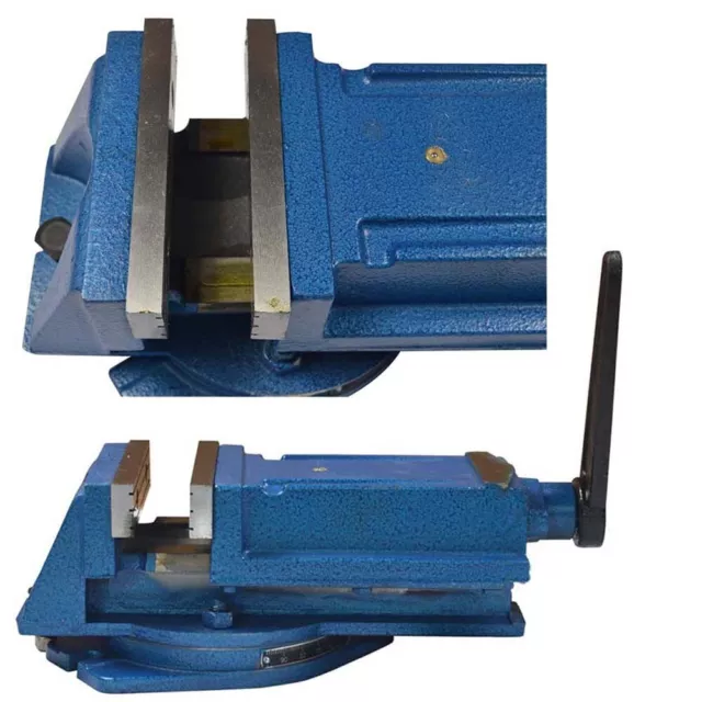 6" Milling Bench Vise with Swiveling Base Machine Vice Workshop Manual Tool 45LB