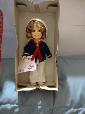 Vintage Ideal Shirley Temple 1982 Doll From Captain January Movie Sailor Suit