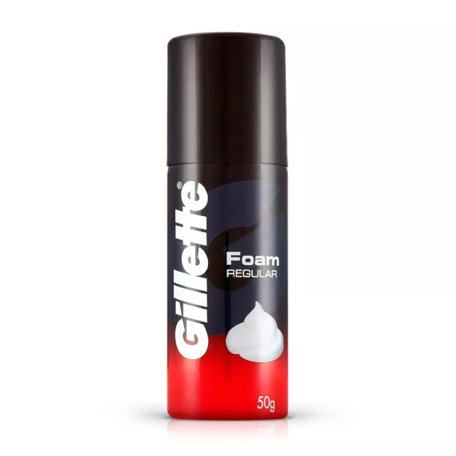 2X Gillette Classic Regular Shave Foam - 50 Gram | free shipping