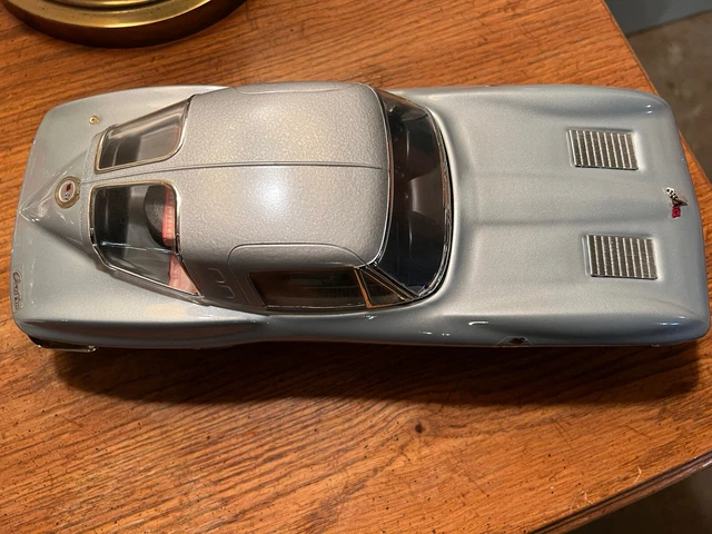 corvette car model car, genuine handcrafted decanter, gray, corvette car model car, genuine handcrafted decanter, gray,