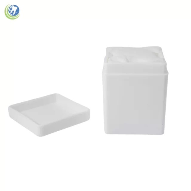 Dental Spring Gauze Sponge Dispenser Holder 2 x 2 White Medical Spa Tattoo