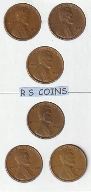 LINCOLN CENT SETS / 1934 to 1958PDS = 71 COINS + 1959 to 2023 UNCS = 140 COINS !