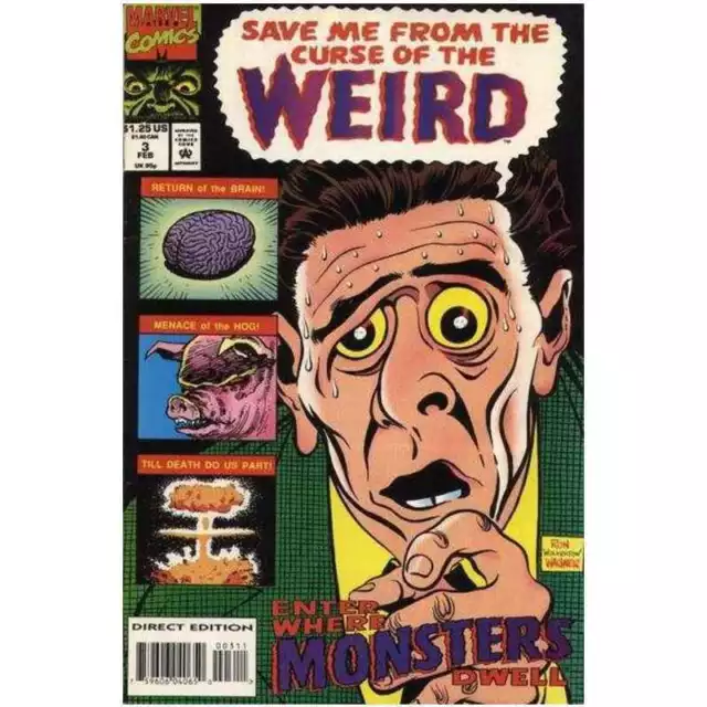 Curse of the Weird #3 Marvel Comics February Feb 1994 (VF+)