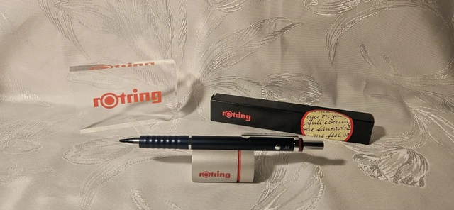 Stylo Rotring Esprit Navy Blue - Roller Métal Laqué Bleu Marine - NOS