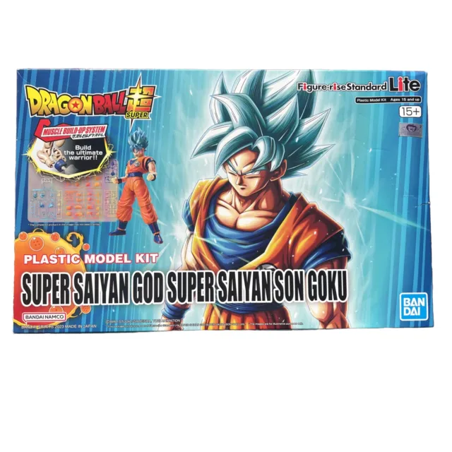Dragon Ball Super Saiyan God Goku  Model Kit Figure Rise Standard 2023 *READ*