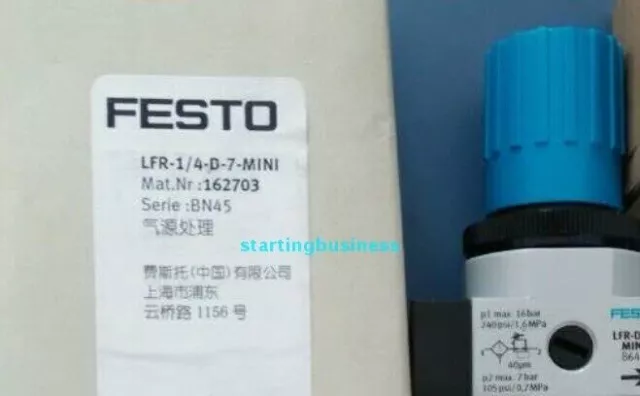 1PCS Festo Lfr-1/4-D-7-Mini 162703 Filter Regulator