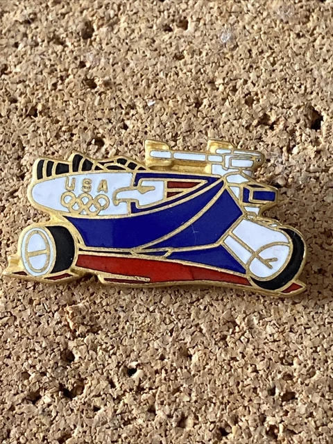 PIN'S MOTO? JEUX Olympiques USA 🇺🇸 Signé USOC EUR 1,81 - FR