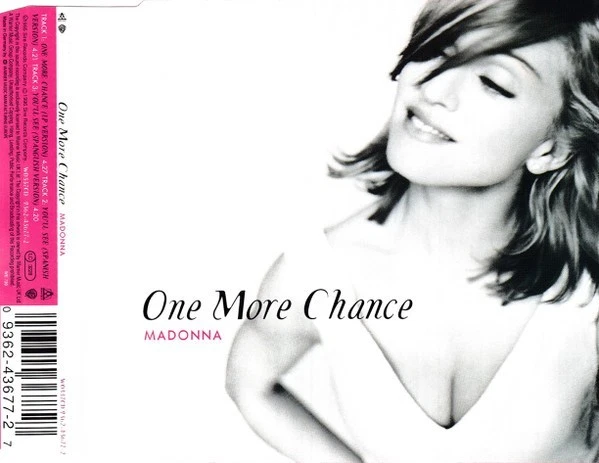 新品未開封 CD マドンナ ワン・モア・チャンス ONE MORE CHANCE Madonna – One More Chance – CD (Single, Promo), 1996