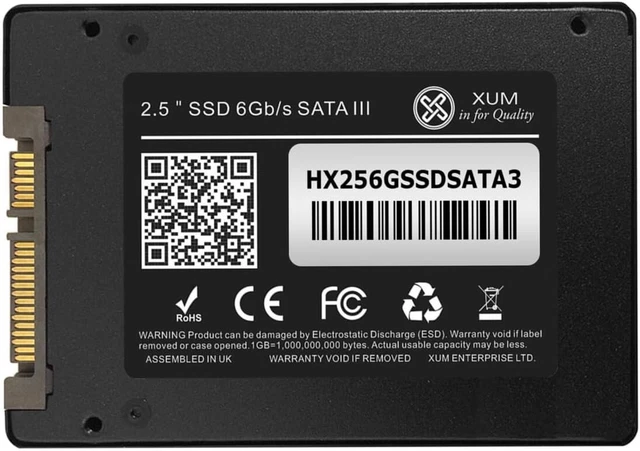 XUM 256GB, Internal SATA III, 2.5 inch ( HX256GSSDSATA3) Solid State Drive