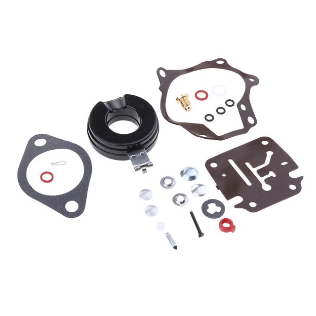 CARBURETOR CARB REBUILD Repair Kit w Float For Johnson Evinrude 65 70