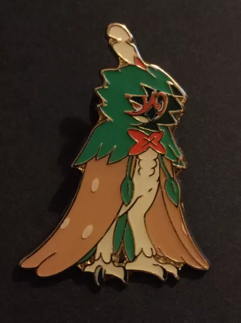 Decidueye Pokemon Pin Badge Metal Enamel 2017 From Card Box Collection