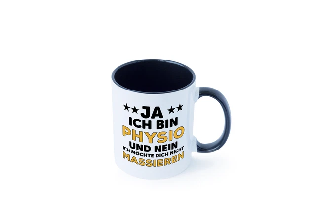 Lustige Physiotherapeuten-Tasse – „Ich Bin Physio“ Spruchbecher Für Kaffee & Tee