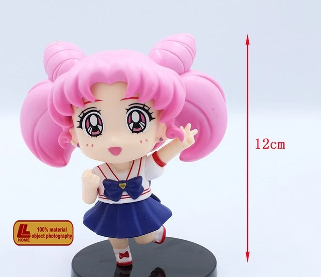 Anime Sailor Moon Tsukino Usagi daughter Chibiusa cute Figure girl toy Gift