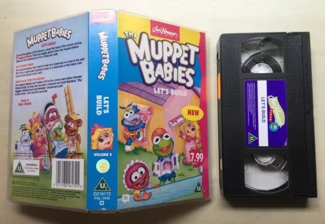 THE MUPPET BABIES - Let's Build - Volume 2 - Jim Henson - Vhs Video £24 ...