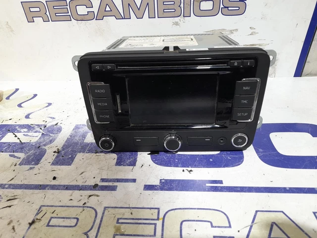 5JA035192 autoradio pour SKODA RAPID SPACEBACK 1.6 TDI 2015 105389