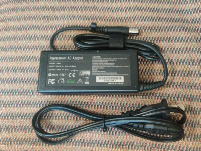 Generic HP Power Adapter Charger 65W Brand New