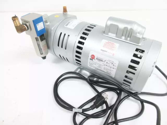 Gast 1023-101Q-G608Nex Rotary Vane Air Compressor / Vacuum Pump