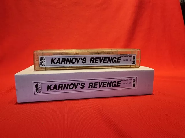 SNK NEO GEO  MVS  Karnovs Revenge ORIGINAL