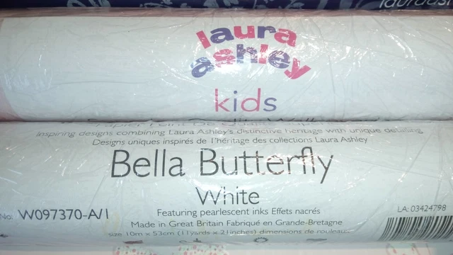 LAURA ASHLEY KIDS Wallpaper Bella Butterfly Pink (Same Batch) NEW £ - PicClick UK LAURA ASHLEY KIDS Wallpaper Bella Butterfly Pink (Same Batch) NEW £ - PicClick UK