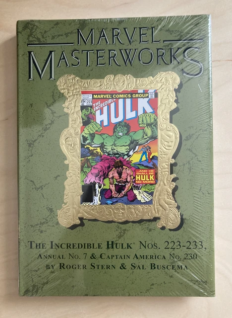 Marvel Masterworks Incredible Hulk Vol 14 (NEW SEALED) DM Variant 294 Hardcover