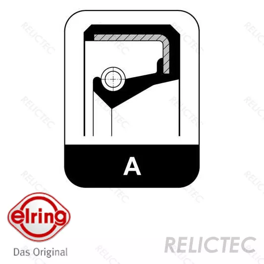 Shaft Seal Gasket, manual transmission for Peugeot Citroen Fiat Volvo Ikco