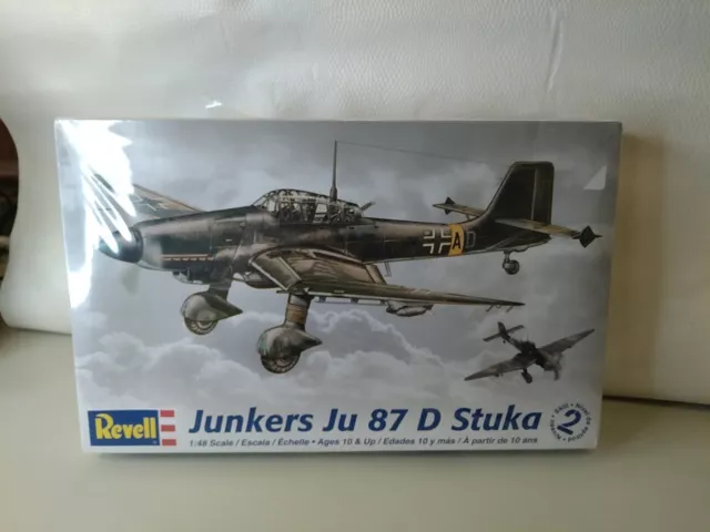 Revell Junkers Ju 87 D Stuka 1:48 Factory Sealed  Model Kit 85-5250 WWII