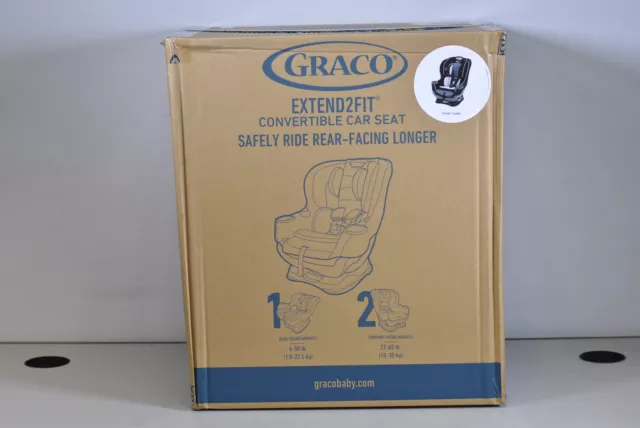 GRACO Extend2Fit Convertible Car Seat - Gotham (Model #: 1963212)