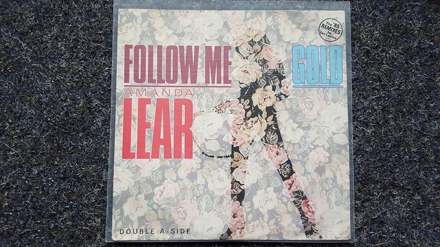 AMANDA LEAR Gold/ Follow me IAN LEVINE REMIX 7'' Single EUR 12,99
