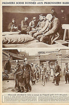 Chalons-sur-marne militaria war 14/18 hurt German hospital no. 38 1915