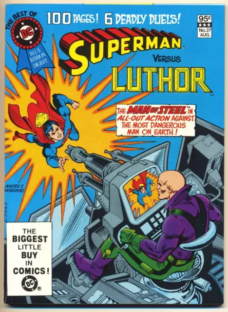 BEST OF DC #27 NM, SUPERMAN, Blue Ribbon Digest, DC Comics 1982