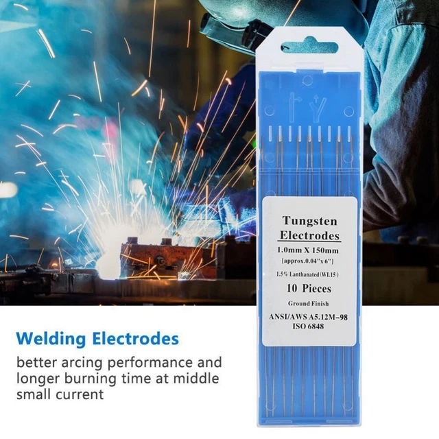 High Quality 10PCS Tungsten Welding Electrodes for TIG Welding Various Metals