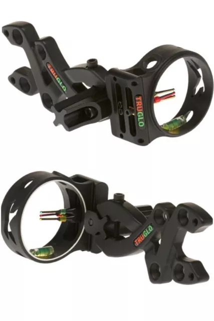 Truglo Archery Storm 3 Pin Compound Bow Field Target Sight Site Adjustable