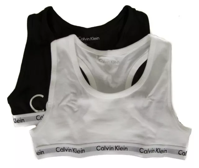 Confezione 2 bralette bimba bambina femmina CK CALVIN KLEIN articolo G80G897001