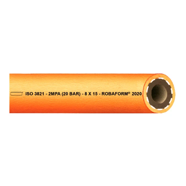 Tubo gas propano per bruciatore gas propano ROBAFORM 8x15 mm