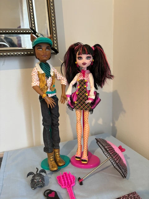 MONSTER HIGH DOLLS Fo Love Schools Out Draculaura and Clawd Wolf 250.00 PicClick AU