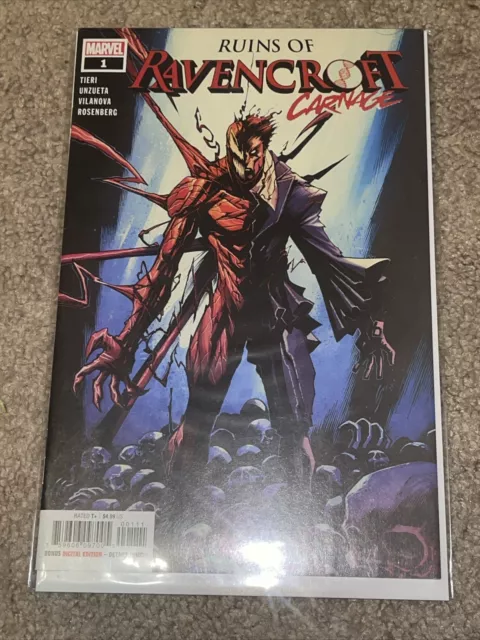 Ruins of Ravencroft Carnage 1 (2019) 1st Cortland Kassidy NM